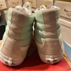 SK8-Hi Slim Bay/True White Vans